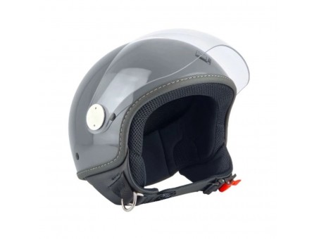 Casca open face (demi-jet) Max Helmets model DJ06 LS 7.9 - Gri mat (GTS) – 100% MADE IN ITALY