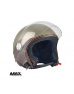 Casca open face (demi-jet) Max Helmets model DJ06 LS Vision (V2B) - Maro mat (MGO) – 100% MADE IN ITALY