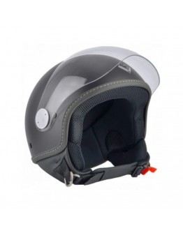 Casca open face (demi-jet) Max Helmets model DJ06 LS 7.9 (FLS) - Negru mat (00S) - 100% MADE IN ITALY