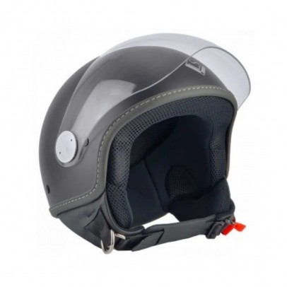 Casca open face (demi-jet) Max Helmets model DJ06 LS 7.9 (FLS) - Negru mat (00S) – 100% MADE IN ITALY