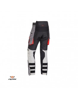 Pantaloni moto barbati Touring Ixon All season Ragnar MS - Negru/gri/rosu