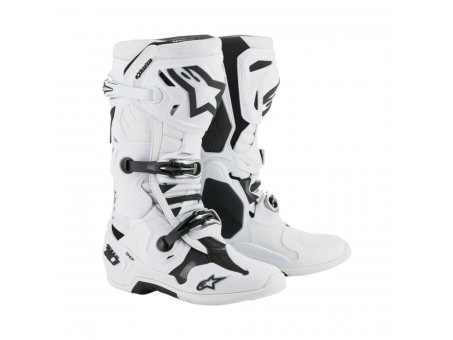 Cizme cross-enduro Alpinestars TECH 10 BOOT  - Alb