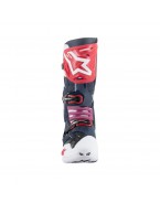 Cizme cross-enduro Alpinestars TECH 10 SUPERVENTED BOOT - Albastru/Alb/Rosu