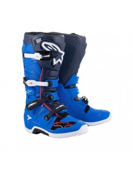 Cizme cross-enduro ALPINESTARS TECH 7 BOOT - Albastru inchis/Albastru deschis