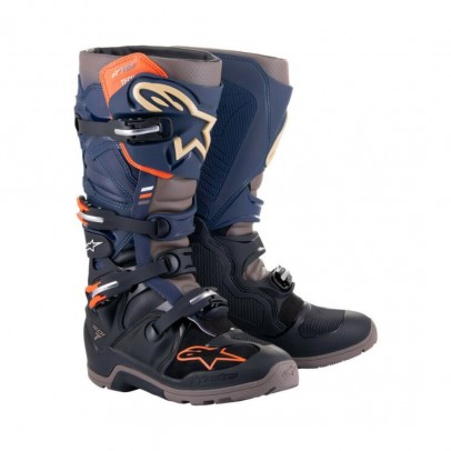 Cizme cross-enduro ALPINESTARS TECH 7 ENDURO DRYSTAR - Negru/Albastru