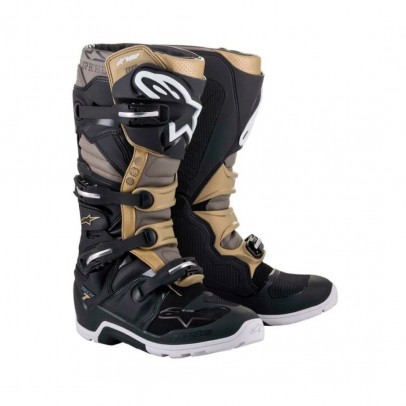 Cizme cross-enduro ALPINESTARS TECH 7 ENDURO DRYSTAR - Negru/Auriu