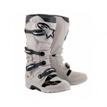 Cizme cross-enduro ALPINESTARS TECH 7 ENDURO DRYSTAR - Gri deschis