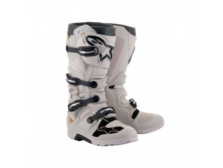 Cizme cross-enduro ALPINESTARS TECH 7 ENDURO DRYSTAR - Gri deschis