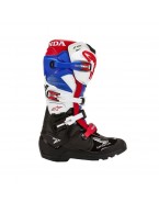 Cizme cross-enduro Alpinestars HONDA TECH 7 ENDURO DRYSTAR -Negru/Alb/Albastru/Rosu