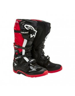 Cizme cross-enduro Alpinestars HONDA TECH 7 ENDURO DRYSTAR -Negru/Rosu