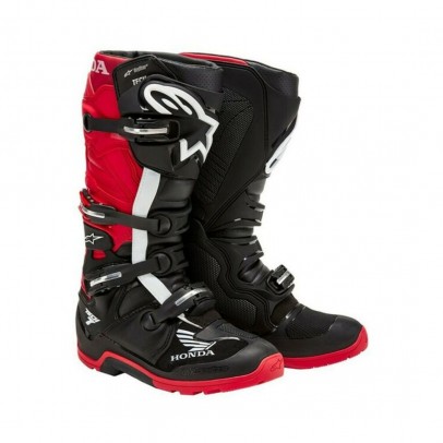 Cizme cross-enduro Alpinestars HONDA TECH 7 ENDURO DRYSTAR -Negru/Rosu