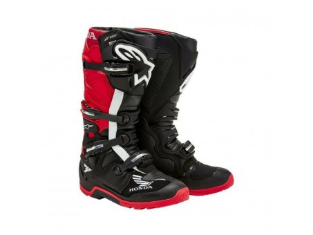 Cizme cross-enduro Alpinestars HONDA TECH 7 ENDURO DRYSTAR -Negru/Rosu