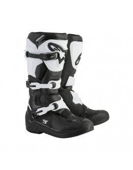 Cizme cross-enduro ALPINESTARS TECH 3 BOOT - Negru/Alb