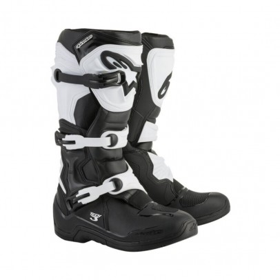 Cizme cross-enduro ALPINESTARS TECH 3 BOOT - Negru/Alb