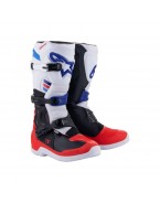 Cizme cross-enduro ALPINESTARS TECH 3 BOOT - Alb/Rosu/Albastru