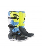 Cizme cross-enduro ALPINESTARS TECH 3 BOOT - Negru/Alb/Albastru/Galben