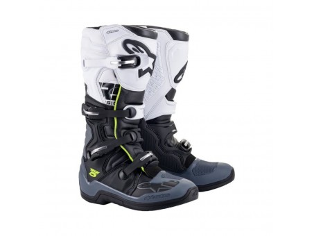 Cizme cross-enduro ALPINESTARS TECH 5 BOOT -Negru/Gri/Alb