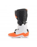 Cizme cross-enduro ALPINESTARS TECH 5 BOOT -Negru/Alb/Portocaliu