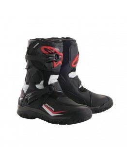 Cizme touring/adventure Alpinestars BELIZE Drystar HONDA - Negru,alb,Rosu