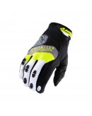 Manusi Kenny Racing Cross/Enduro Safety Black/Grey/Yellow- Negru/Gri/Galben fluo