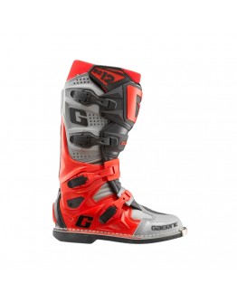 Cizme Gaerne Cross/Enduro SG-12 Forge - Gri/Rosu/Negru