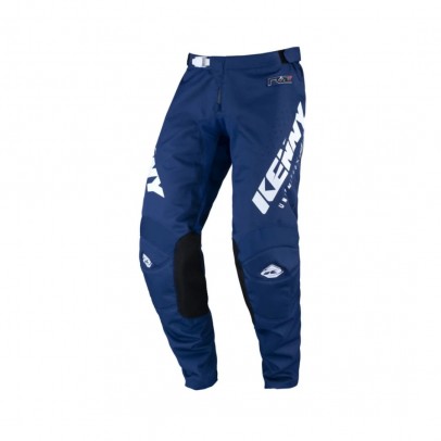 Pantaloni Kenny Racing Cross/Enduro Model Track Raw Force - Albastru/Alb