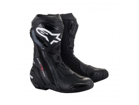 Cizme moto race Alpinestars Supertech R Vented - Negru