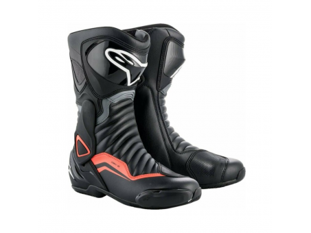 Cizme sport/touring Alpinestars SMX-6 V2 - Negru/Gri/Rosu