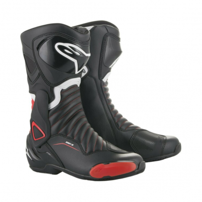 Cizme sport/touring Alpinestars SMX-6 V2 - Negru/Rosu