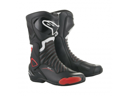 Cizme sport/touring Alpinestars SMX-6 V2 - Negru/Rosu