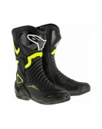 Cizme sport/touring Alpinestars SMX-6 V2 - Negru/Galben fluo