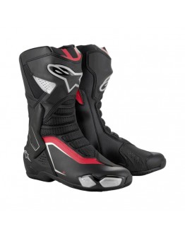 Cizme Moto Sport/Touring ALPINESTARS SMX-6 V3 - Negru/Gri/Rosu