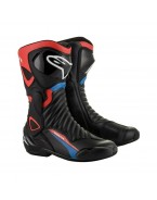 Cizme sport/touring Alpinestars SMX-6 V2 Honda Edition - Negru/Rosu/Albastru