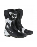 Cizme moto sport/touring Alpinestars SMX S - Negru/Alb