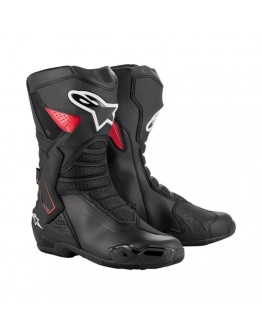 Cizme Moto Sport/Touring Impermeabile ALPINESTARS SMX-6 V3 DRYSTAR® - Negru/Rosu