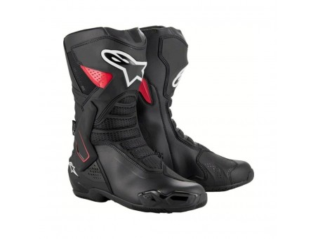 Cizme Moto Sport/Touring Impermeabile ALPINESTARS SMX-6 V3 DRYSTAR® - Negru/Rosu