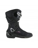 Cizme sport/touring ALPINESTARS STELLA SMX-6 V2 DRYSTAR - Negru/Alb/Roz