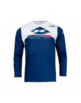 Bluza Kenny Racing Cross/Enduro Model Track Raw - Albastru,Alb