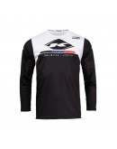 Bluza Copii Kenny Racing Cross/Enduro Model Track Kid/Junior Raw Force - Negru/Alb