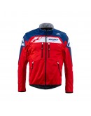 Geaca KENNY RACING Softshell - Rosu/Albastru/Alb