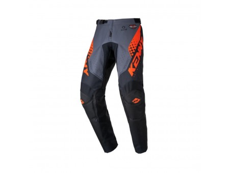 Pantaloni Copii Cross/Enduro Kenny Racing KID/JUNIOR Track Focus - Negru/Portocaliu