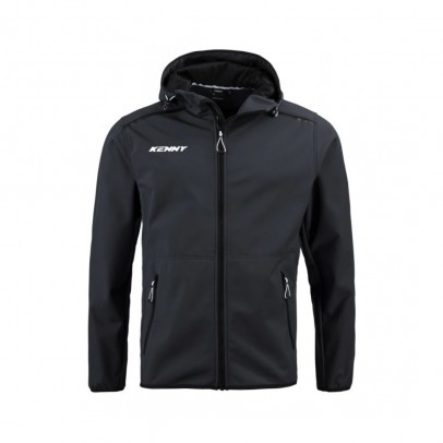 Geaca de Ploaie Kenny Racing Softshell Model Core - Negru