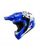 Casca cross-enduro KENNY RACING PERFORMANCE MIPS Candy blue - Albastru/Negru/Alb