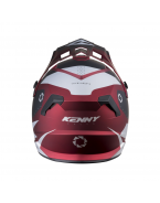 Casca cross-enduro KENNY RACING TRACK CANDY RED - Gri/Rosu/Alb