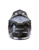 Casca cross-enduro KENNY RACING TRACK BLACK DIAMOND - Negru/Gri