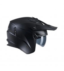 Casca Open Face Kenny Racing Jet Miles Solid Matt Black - Negru mat