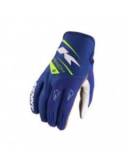 Manusi Copii Cross/Enduro Kenny Racing Kid/Junior Track Navy/Yellow neon - Albastru/Galben fluo