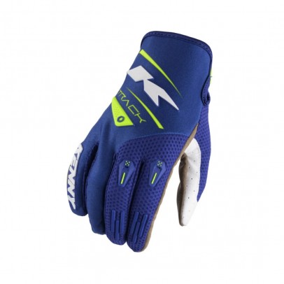 Manusi Copii Cross/Enduro Kenny Racing Kid/Junior Track Navy/Yellow neon - Albastru/Galben fluo