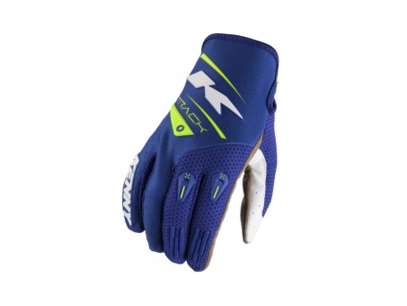 Manusi Copii Cross/Enduro Kenny Racing Kid/Junior Track Navy/Yellow neon - Albastru/Galben fluo