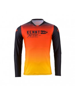 Bluza Cross/Enduro KENNY RACING Performance Wave - Rosu,Negru,Galben